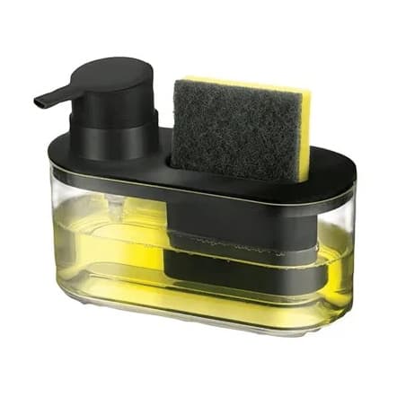 Dispenser porta detergente e bucha Arthi