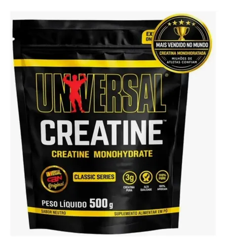 Creatina Monohidratada Refil 500g Universal Nutrition