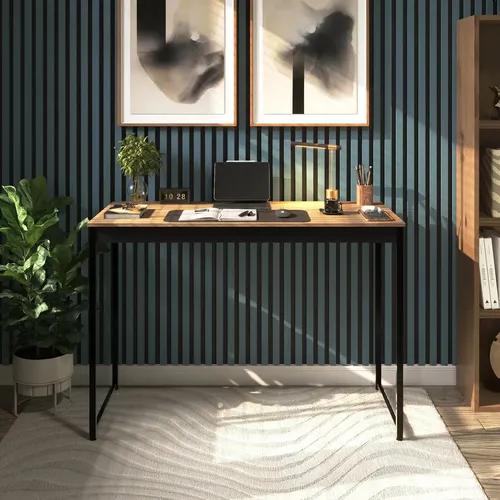 Mesa Escrivaninha Home Office, Industrial 1.10 Star Klm